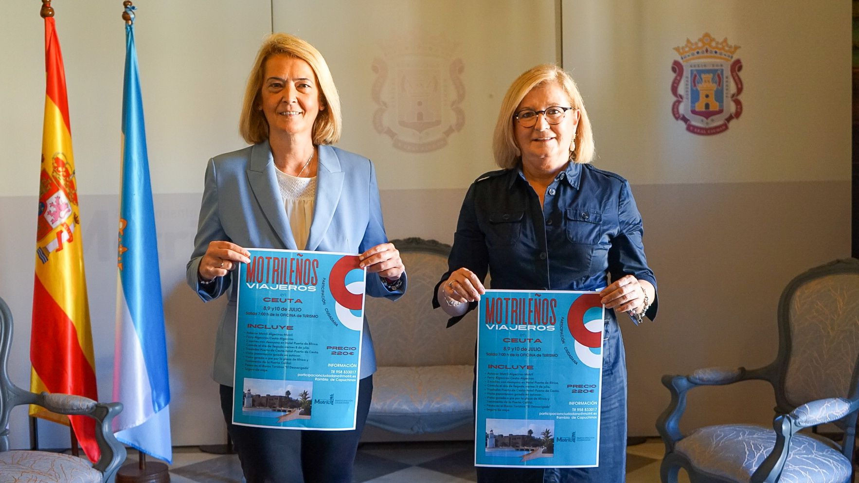 El programa ‘Motrileños viajeros’ visitará la ciudad de Ceuta